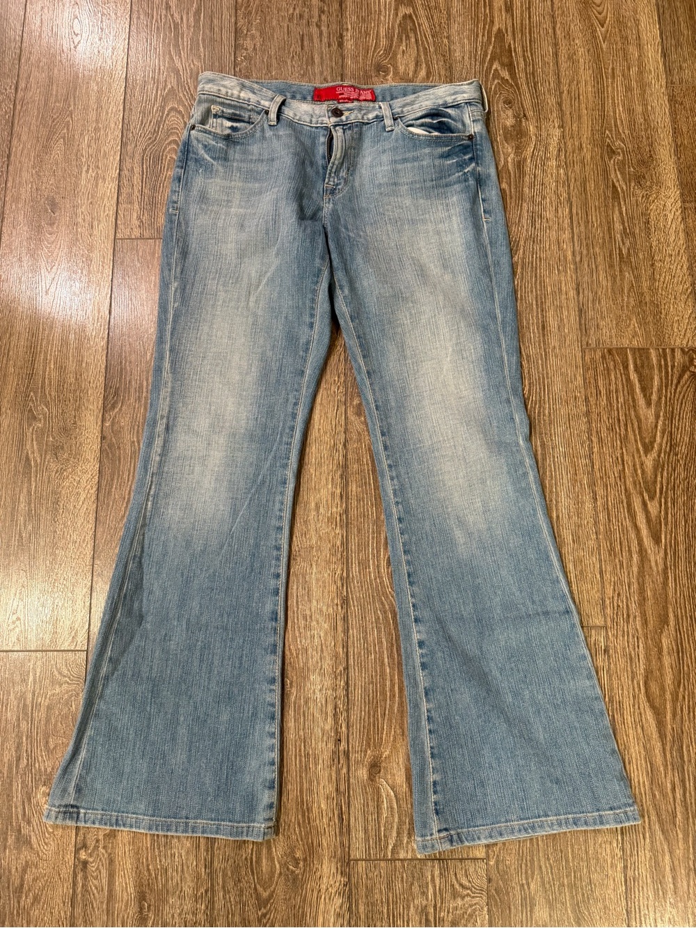 Guess Light Wash Flare Jeans